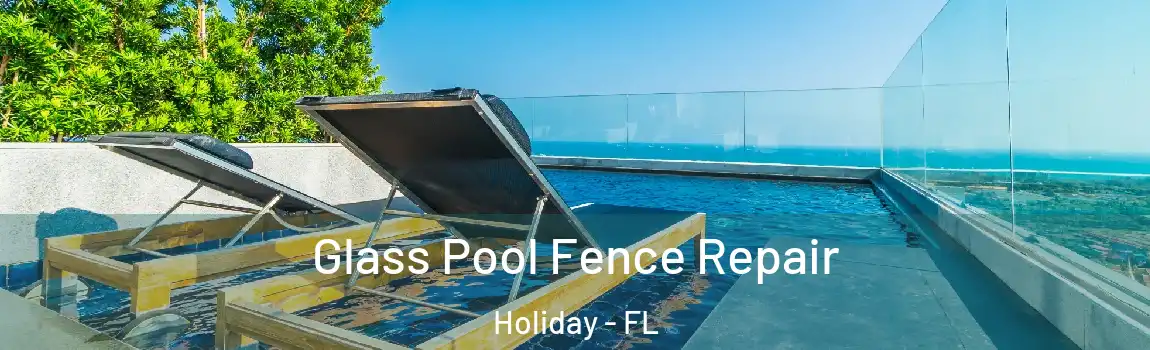 Glass Pool Fence Repair Holiday - FL